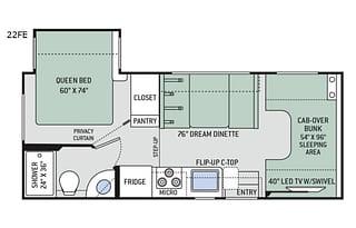 2017 Thor Motor Coach Freedom Elite 22FE