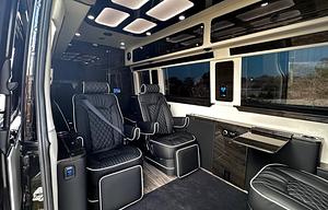 Luxury 10 Passenger Van with Bathroom