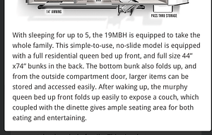 2022 Forest River RV IBEX 19MBH