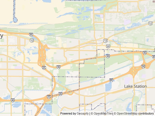 Map for 2022 Coleman The Americana LE Series 17b near Gary, IL