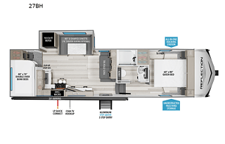 2025 Grand Design Reflection 100 Series 27BH RV rental photo 3