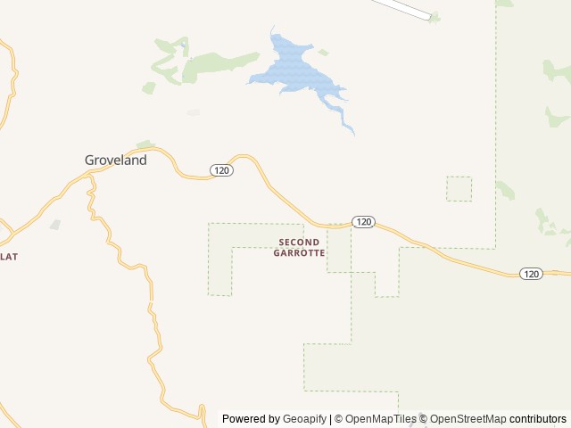Map of Yosemite Pines RV Resort & Family Lodging location at Groveland, CA, United States