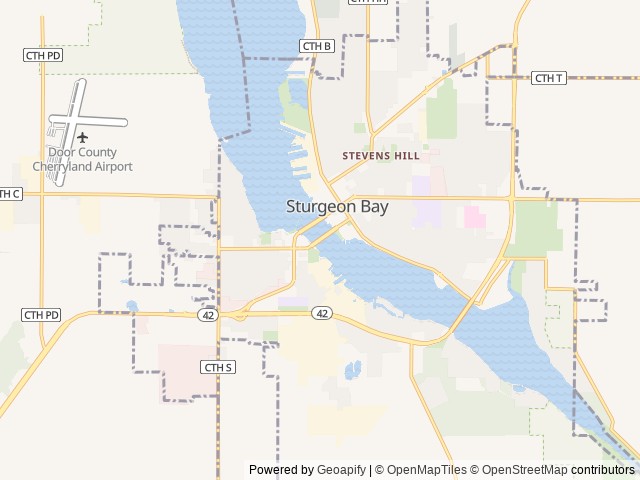 Map for 2022 Forest River RV Flagstaff E-Pro E19BH near Sturgeon Bay, WI