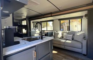 The Farmhouse travel trailer.