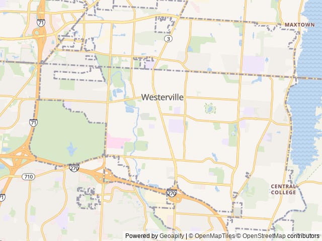Map for Mo - 2022 Thor Tellaro 20KT *Pet friendly near Westerville, OH