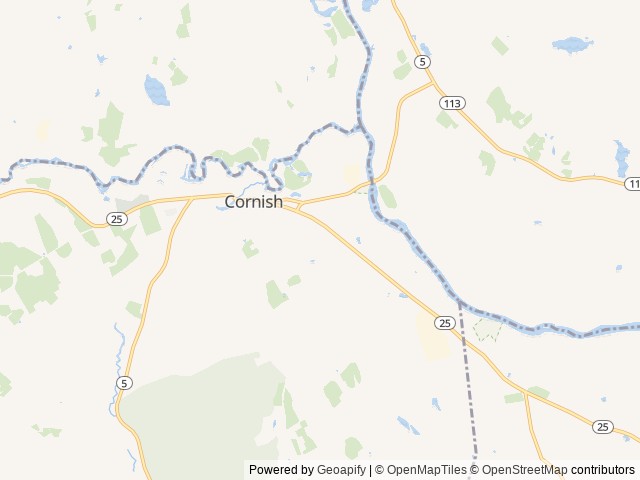 Map for 2024 Jayco Jay Feather 22BH Private Bed/Twin Bunk near Cornish, NH