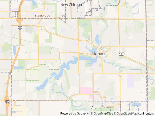 Map for Adventure Awaits 2021 Coleman Lantern near Hobart, IL