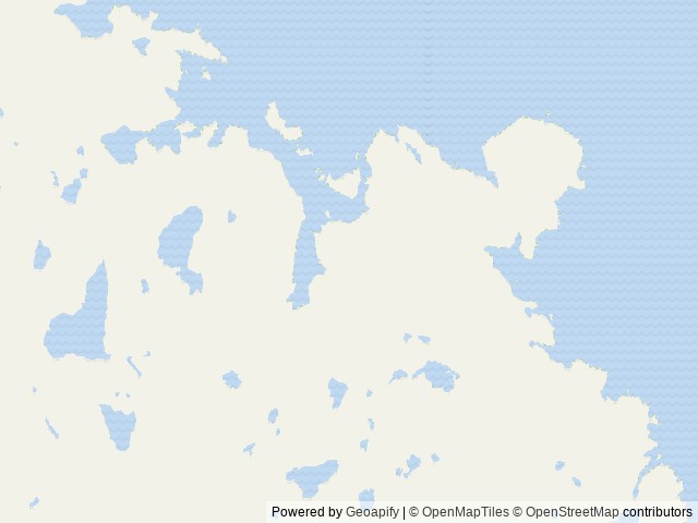 Map of Trollers Cove Cabin location at Craig, AK, United States