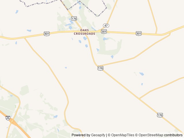 Map of Outside Inn Campground location at Santee, SC, United States