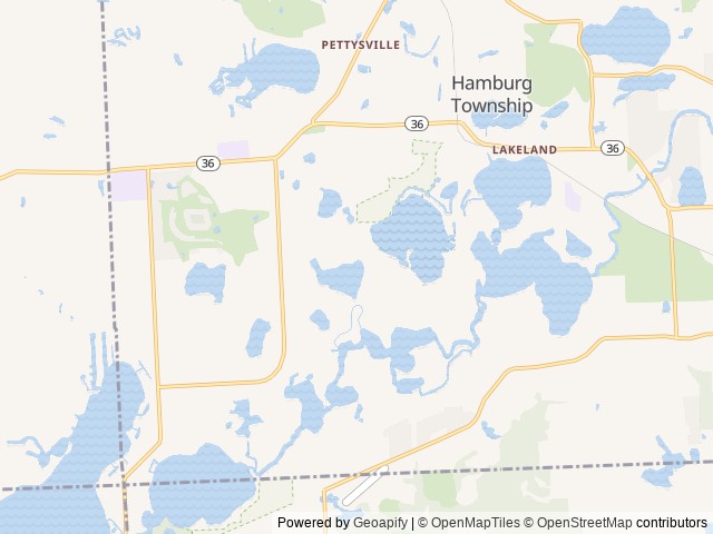 Map for 2018 Keystone RV Premier Ultra Lite 34BHPR near Pinckney, MI