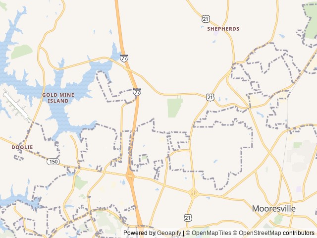 Map for 2008 Renegade Renegade Classic 2509 near Mooresville, NC