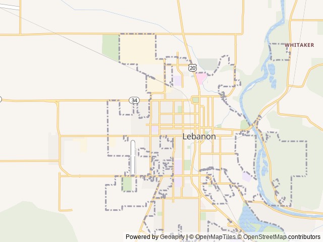 Map for 2024 Wolf Pup "Dream Get Away" near Lebanon, WA