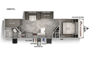 2022 Wildwood Heritage Glen – Bunkhouse