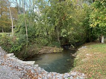 Creek Running Through Campground