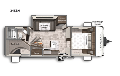 The Cozy Kodiak- Pet Friendly Bunkhouse