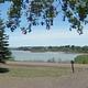 A view of the lake from West End Tent and Trailer