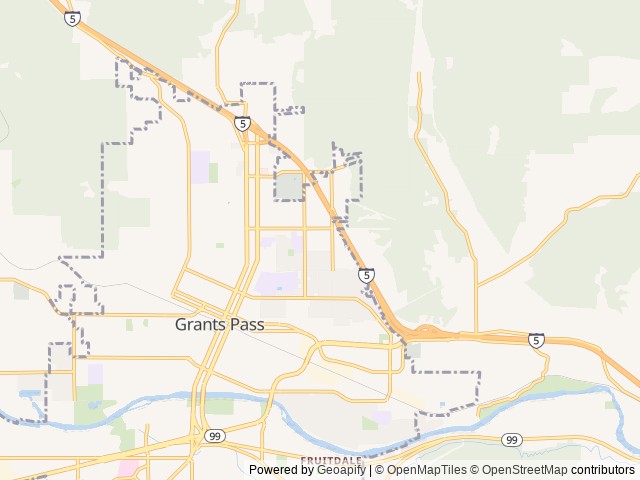 Map for 2020 Forest River RV R Pod RP-172 near Grants Pass, OR