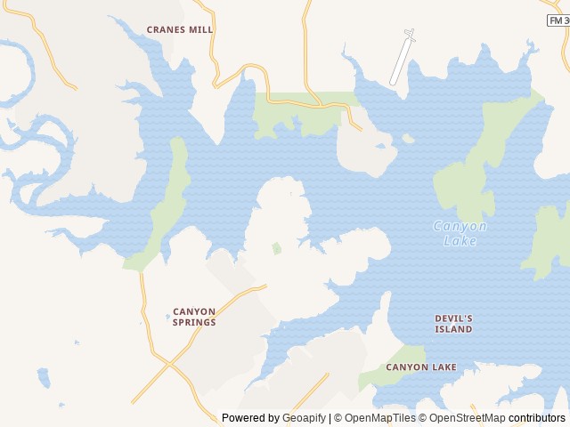 Map of Camp Ledgerock Retreat - Luxury Glamping on Canyon Lake location at Canyon Lake, TX, United States