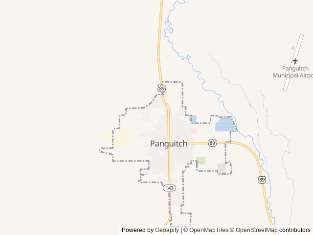 Map for 2021 Forest River RV Cherokee 264DBH near Panguitch, UT