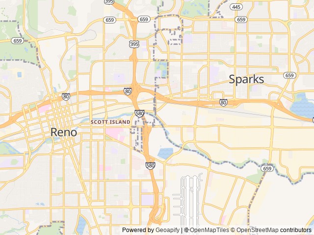 Map for Burning Man RV Rental – Your Oasis in the Dust near Reno, CA