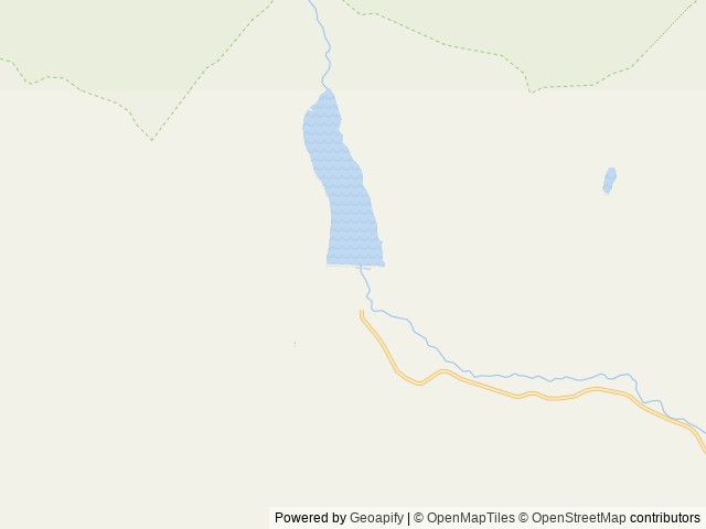 Map of Upper Stillwater location at Duchesne, UT, United States