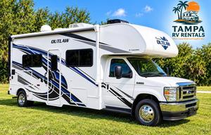 Trailblazer • Sleeps 6 Class C Toy Hauler • Outlaw