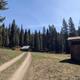 Outhouse proximity to cabin