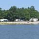 Dam West Campground from the water