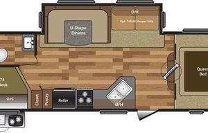 2016 Keystone RV Hideout 27DBS KID/PET Friendly