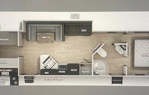 DELIVERY ONLY! 3-BUNK BEDROOM!Family Friendly!