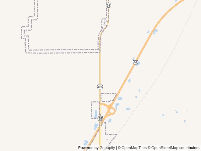 Map for 2021 KZ Sportsmen SE 260BHSE near Vinita, MO