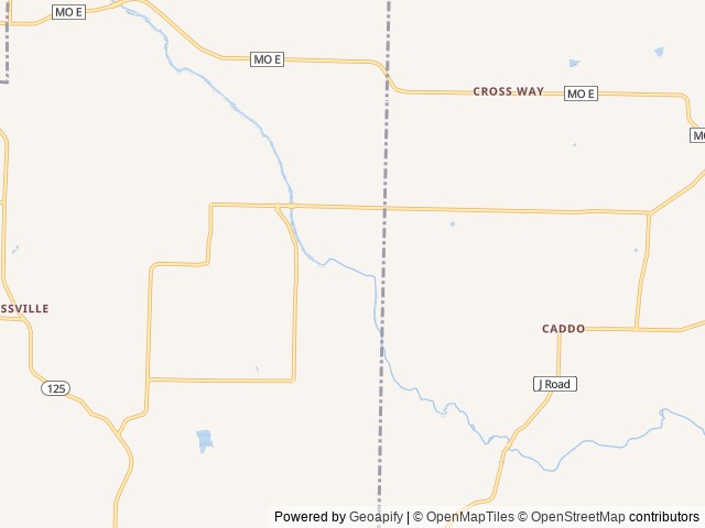 Map for The Outdoor Oasis! near Marshfield, MO