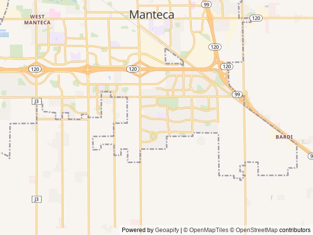Map for “Lego my Bego” 2024 Minnie Winnie 26T near Manteca, CA