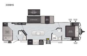 2021 Keystone Bullet 330BHS - Luxury Camping