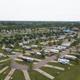 Arial view of camp grounds