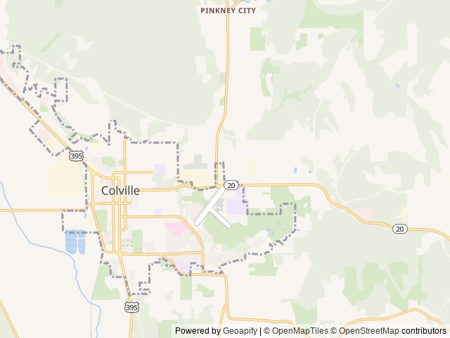 Map of Newhalem Campground location at NEWHALEM, WA, United States