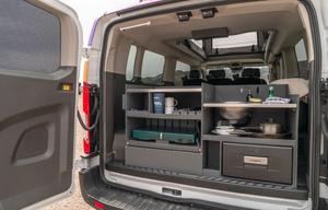 Adventure‑Ready Ford Transit Pop‑Top Camper Van