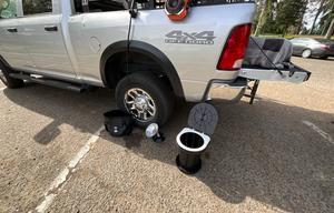 2018 Ram 2500 with 2024 Rough Country Roof Tent