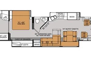 Super Comfy Pet Friendly  2014 Thor Tuscany