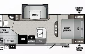 Couples Dream! 2019 Keystone Passport with extras!