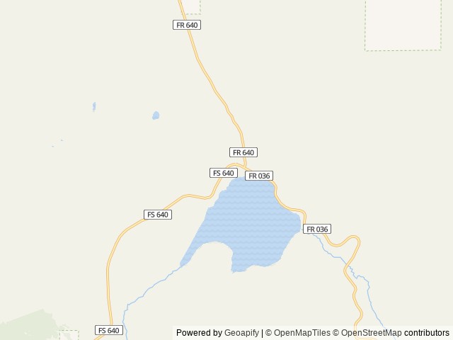 Map of Paiute Campground location at Glenwood, UT, United States