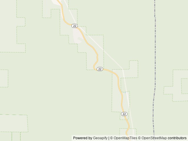 Map of Castle Rock Group Campground location at Hebo, OR, United States