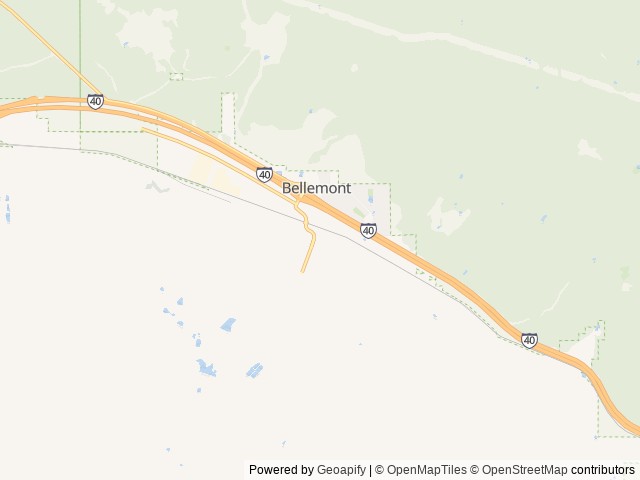 Map for 2021 Dutchmen RV Colorado 26BHC near Bellemont, AZ