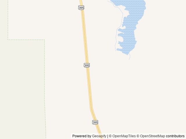 Map of Lake Olancha RV Resort location at Olancha, CA, United States