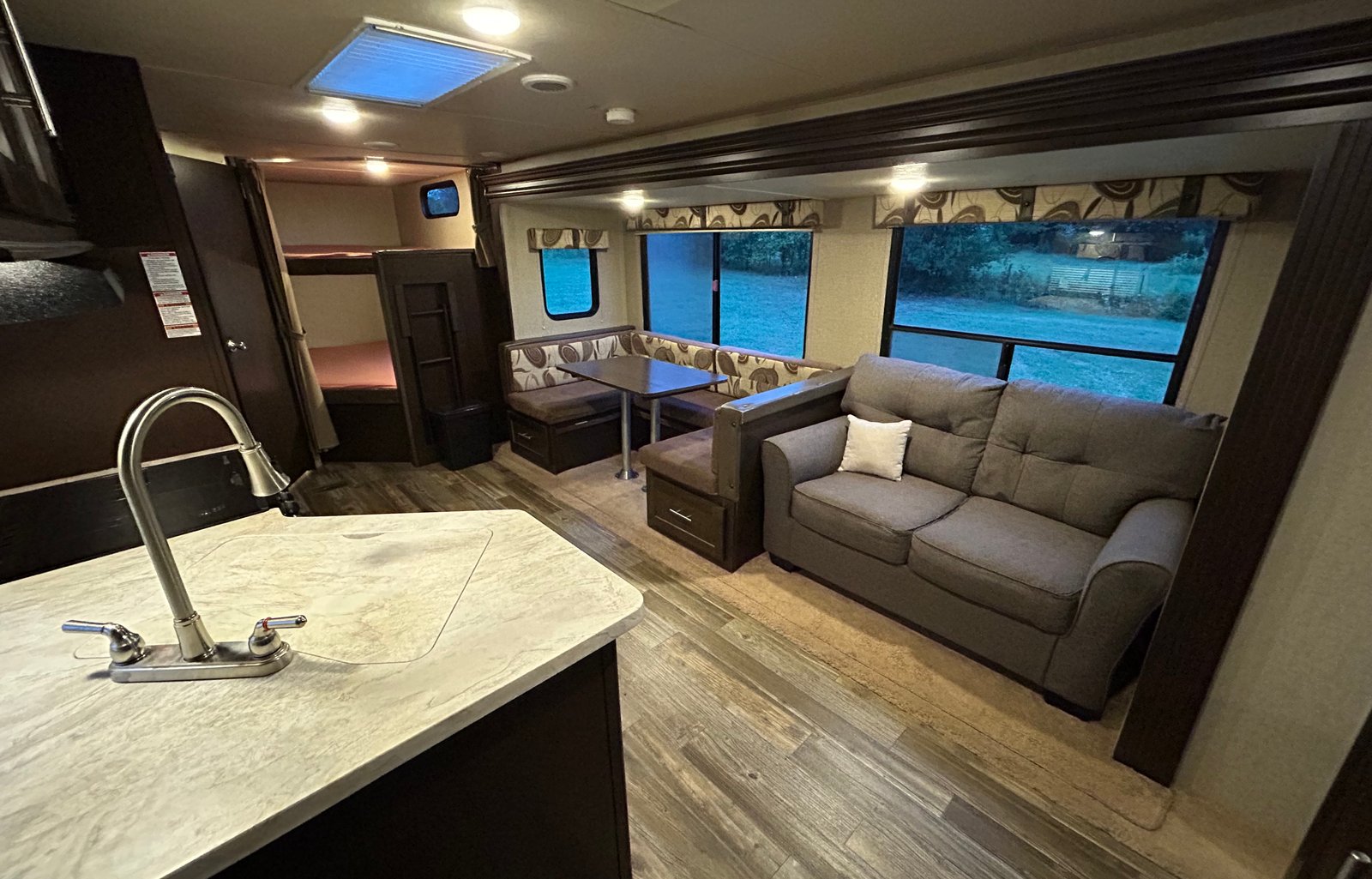 Delivered - Forest River Family Fun w/ Bunks