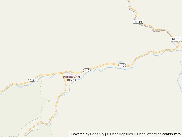 Map of Indian Flat Group Site location at Naches, WA, United States
