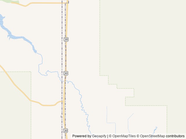 Map of Wander Camp Yellowstone location at Island Park, ID, United States