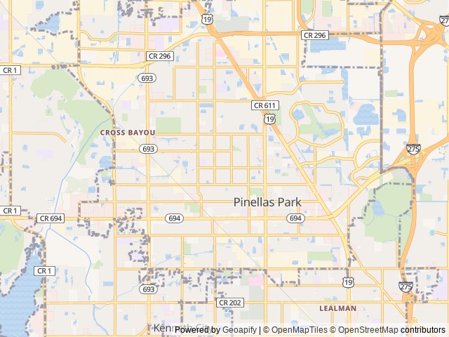 Map for Paradise at Fort De Soto • Your Pet Friendly Oasis near Pinellas Park, FL