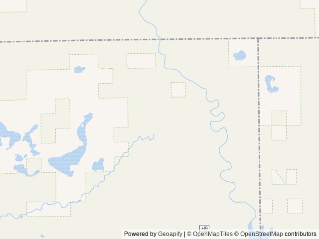 Map of South Branch Trail Camp Group Site location at Oscoda, MI, United States