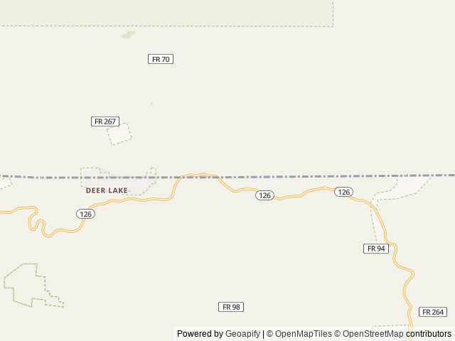 Map of Clear Creek Group Campground (NM) location at Cuba, NM, United States